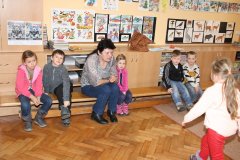 Návštěva dětí z MŠ Třeština 1-15